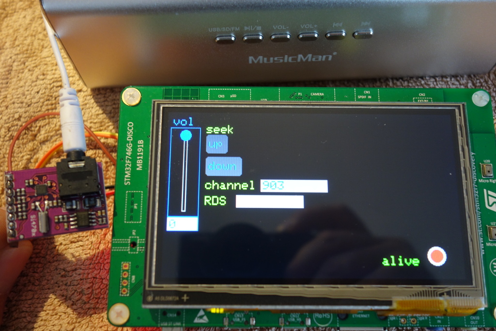 [STM32GENERIC] F746 Discovery - Spark Logic
